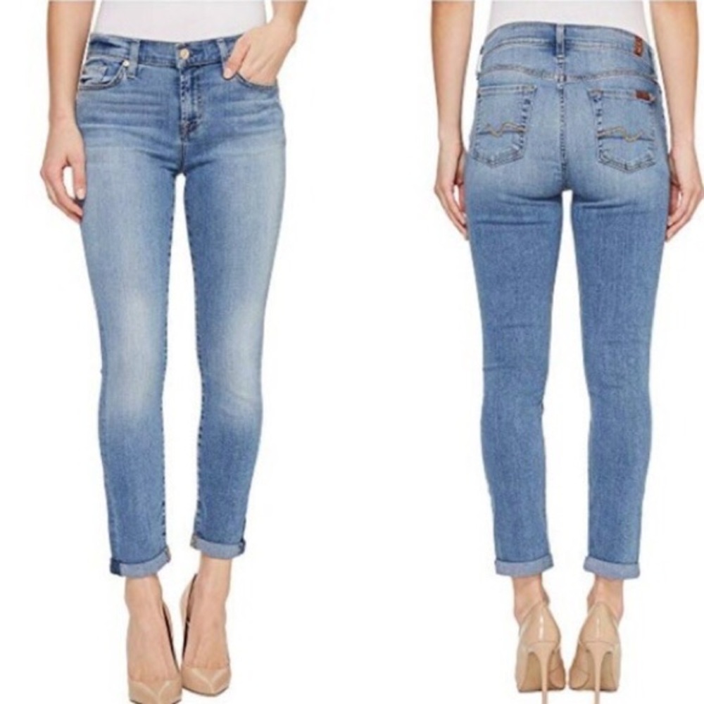 7 For All Mankind The Ankle Skinny Jeans